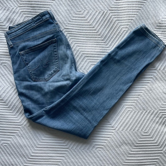 Ag Adriano Goldschmied Women’s 27R The Legging Ankle Jeans Super Skinny Denim - Picture 2 of 10